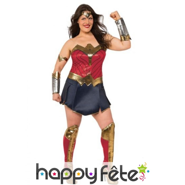 Robe de Wonder Woman grande taille pour femme