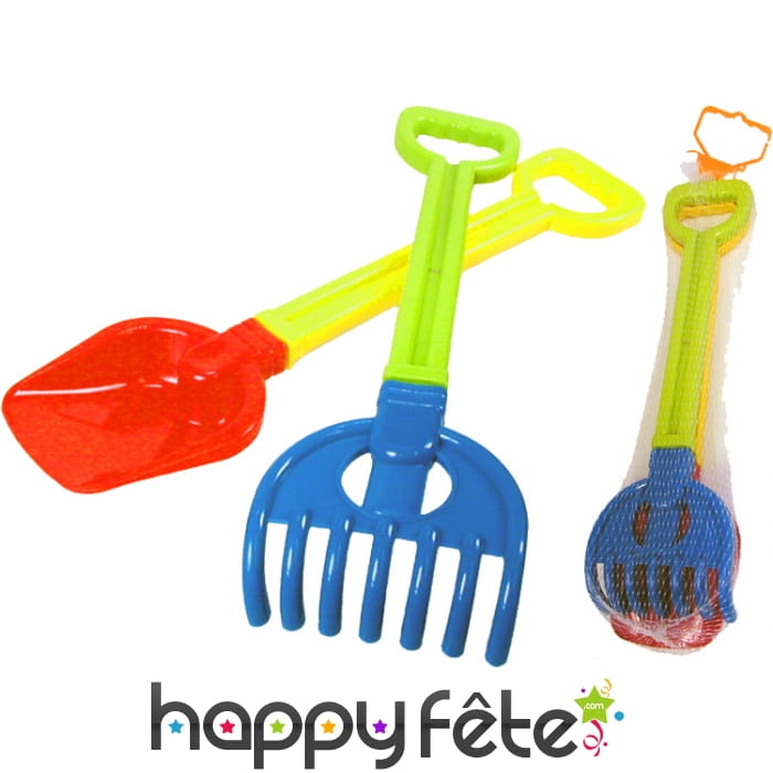 Rateau et pelle de plage pour enfant