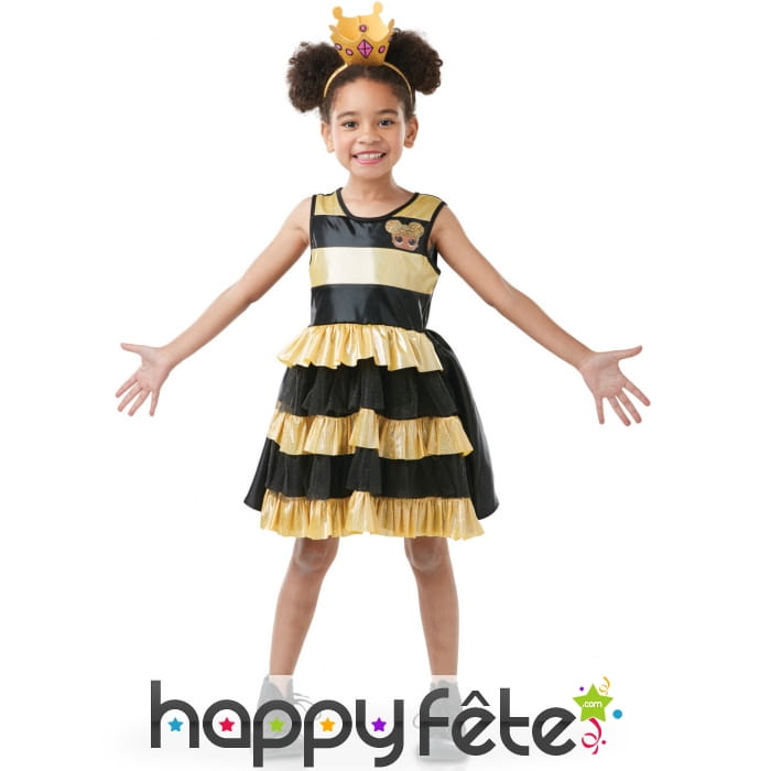 Robe et serre-tête de Queen Bee LOL Surprise, luxe