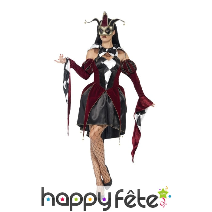 Robe gothique darlequin Vénitien