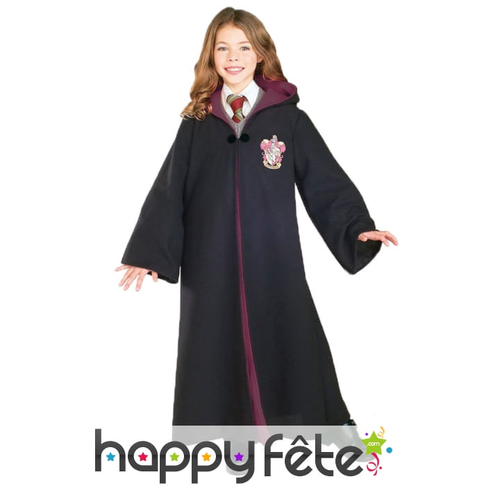 Robe Gryffondor luxe pour enfant, Harry Potter