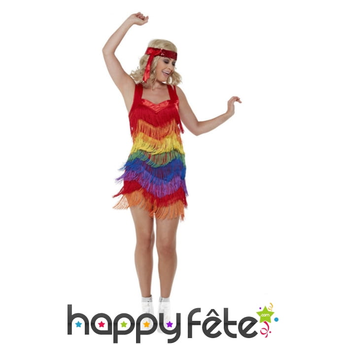 Robe Gay Pride flapper