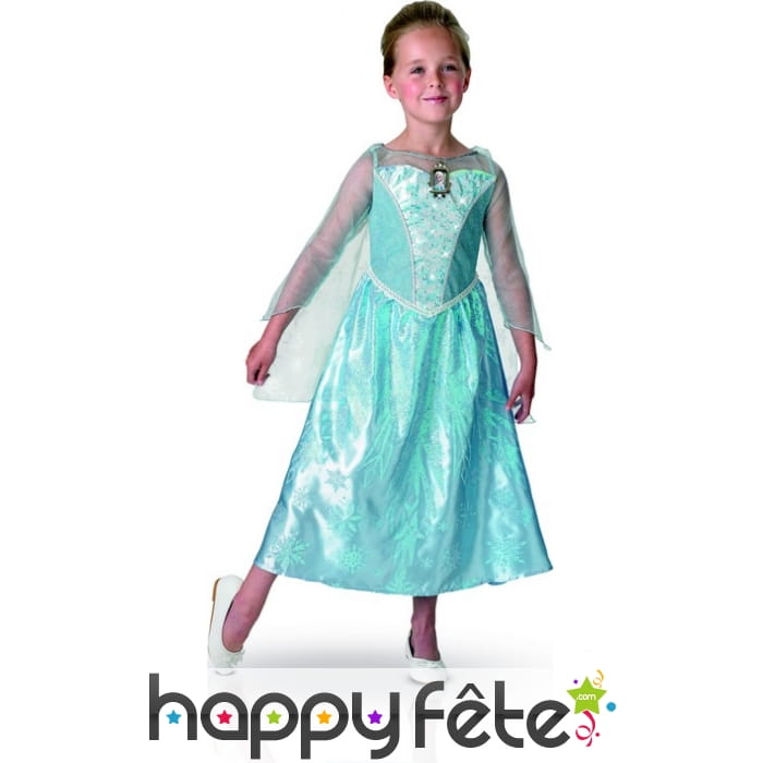 Robe luxe et lumineuse de Elsa La Reine des Neiges