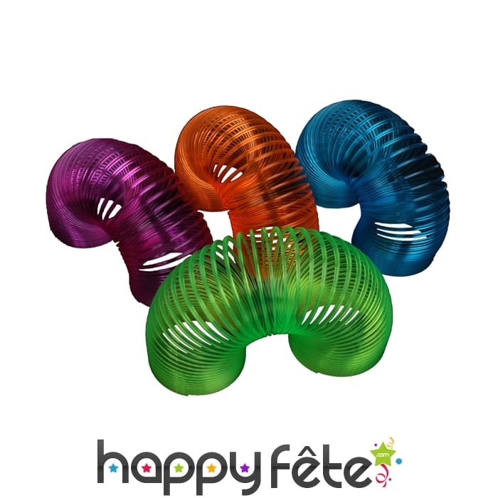 Ressort métal pastel assorti