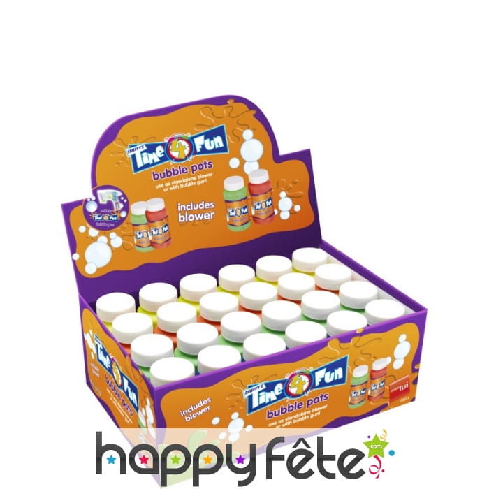 Recharges produit bulles