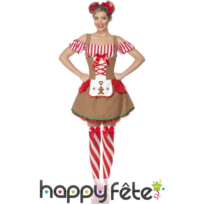 Robe pain d'épice de Noël