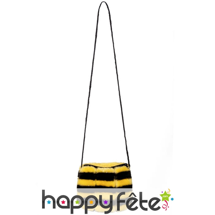 Sac abeille avec zip pour adulte