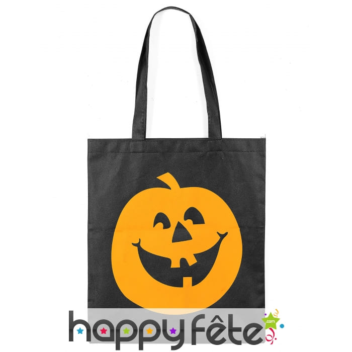 Sac à bonbons citrouille