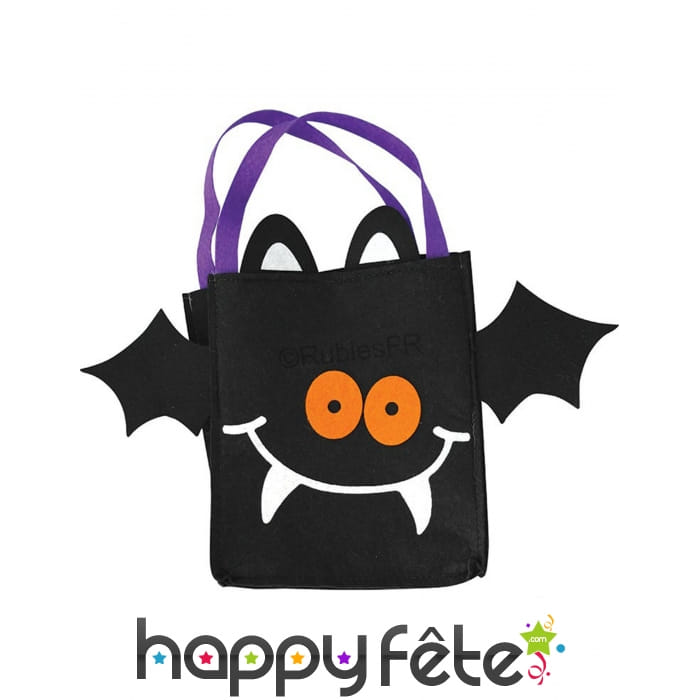 Sac à bonbons en forme de petite chauve-souris
