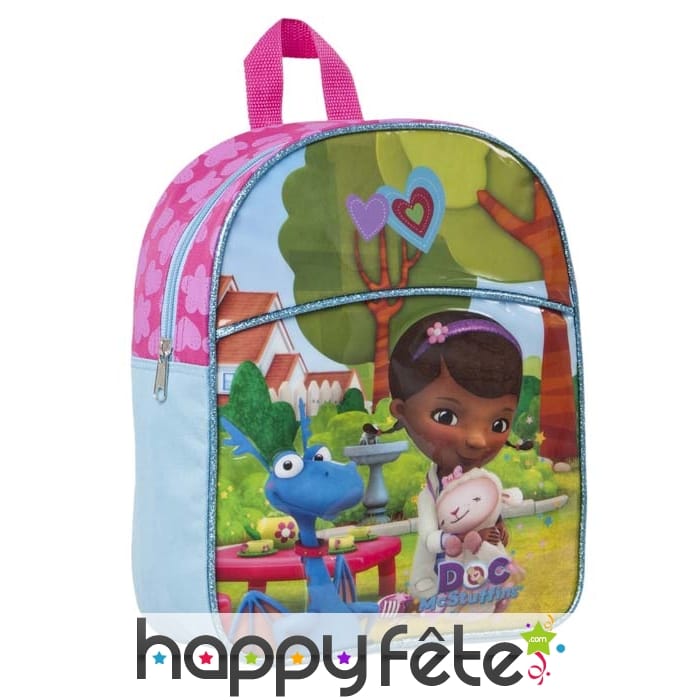 Sac à dos Docteur la peluche en tissu
