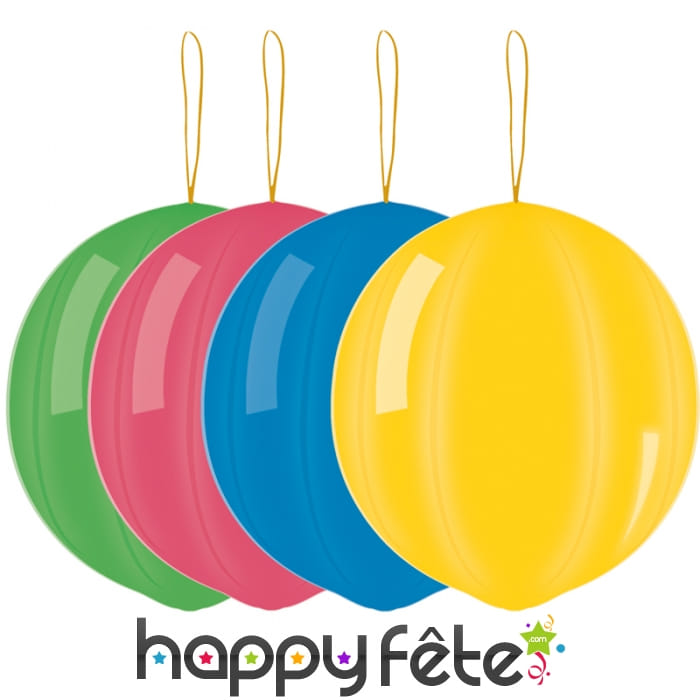 Sachet ballons de riz colorés