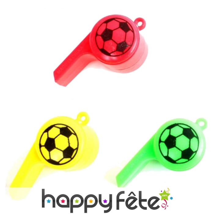 Sifflet ballon de foot, 5,5cm