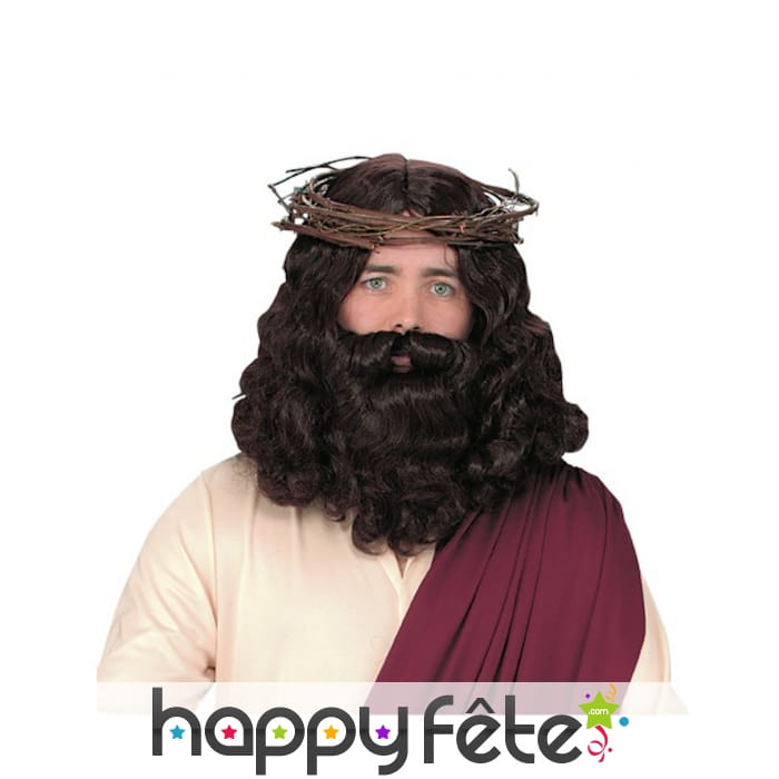 Set barbe et perruque de Jésus