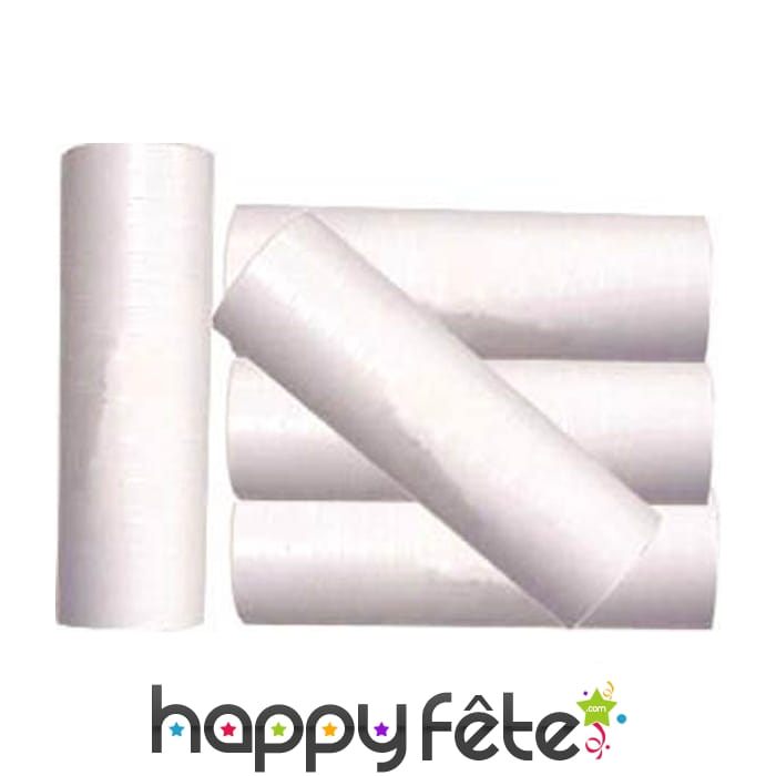 Serpentins blancs fluos