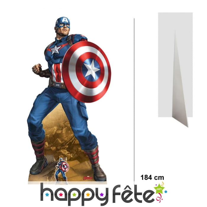 Silhouette Captain America taille réelle, Endgame