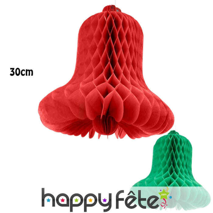 Suspension Cloche alvéolée et ignifugée de 30cm