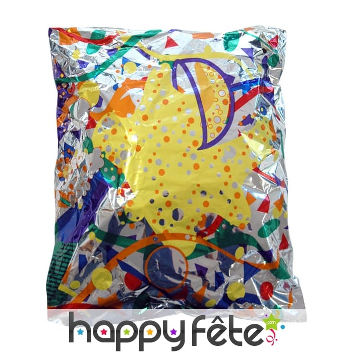 Sac cadeau décoré montres (40x50cm)