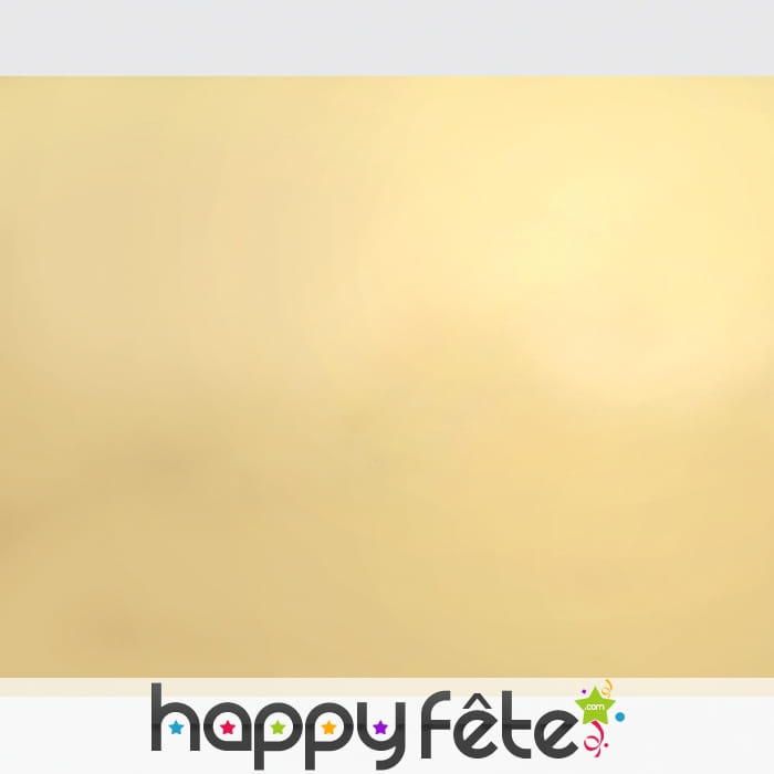 Sac cadeau doré de 35 x 50cm