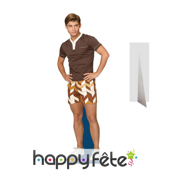 Silhouette carton de Tanner, teen beach movie