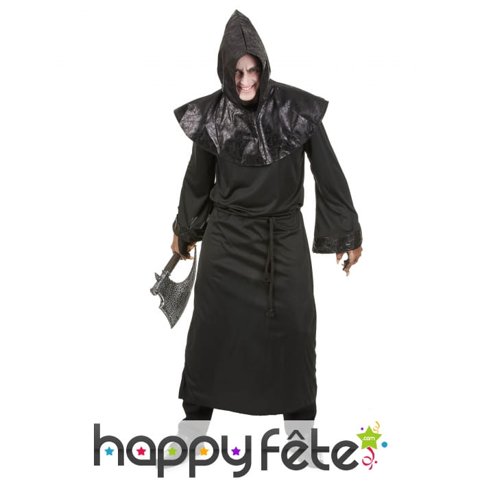 Sinistre costume de bourreau des ténèbres