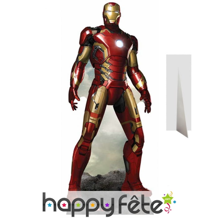 Silhouette cartonnée Iron Man taille réelle