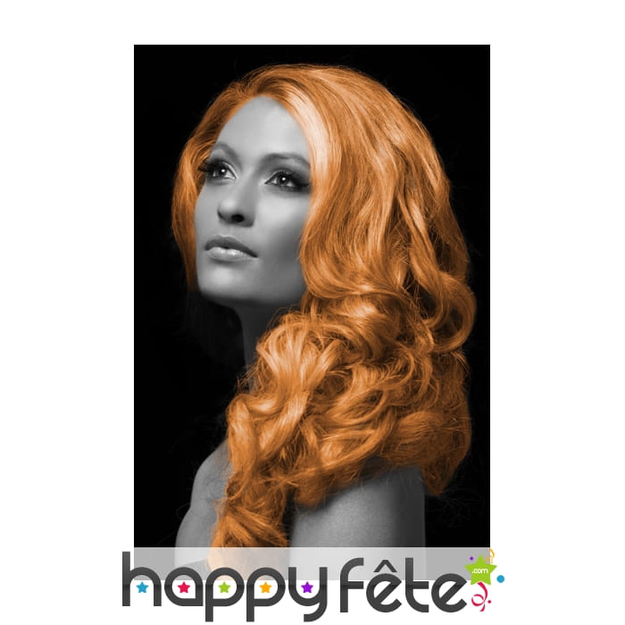Spray cheveux orange