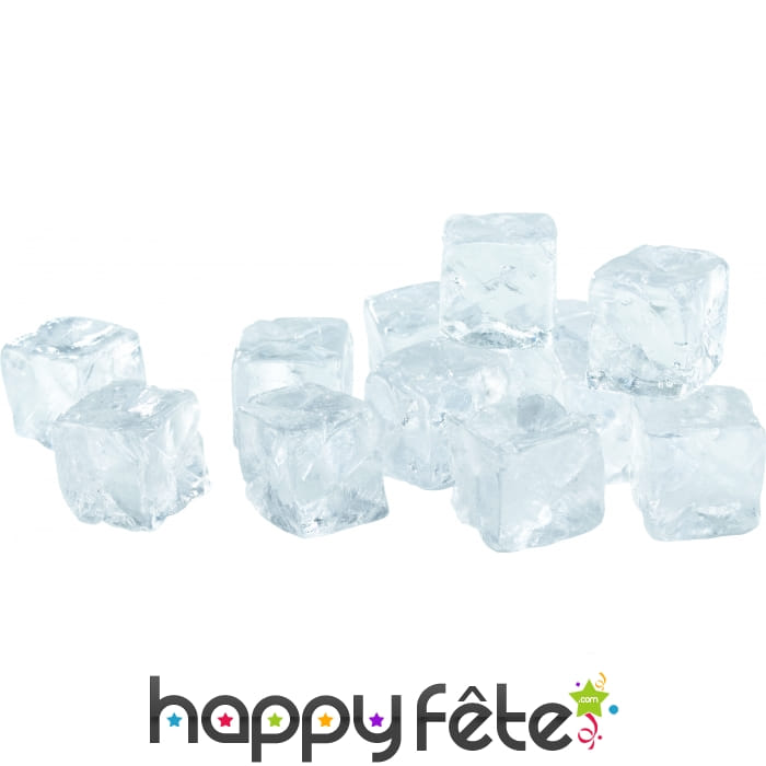 Sachet de 12 glacons décoratifs