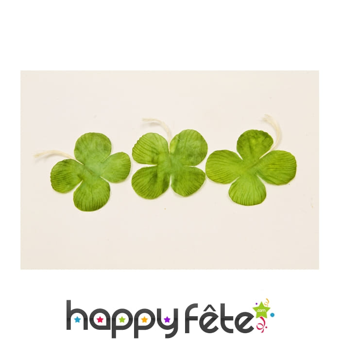 Sachet de 12 petits trèfles verts