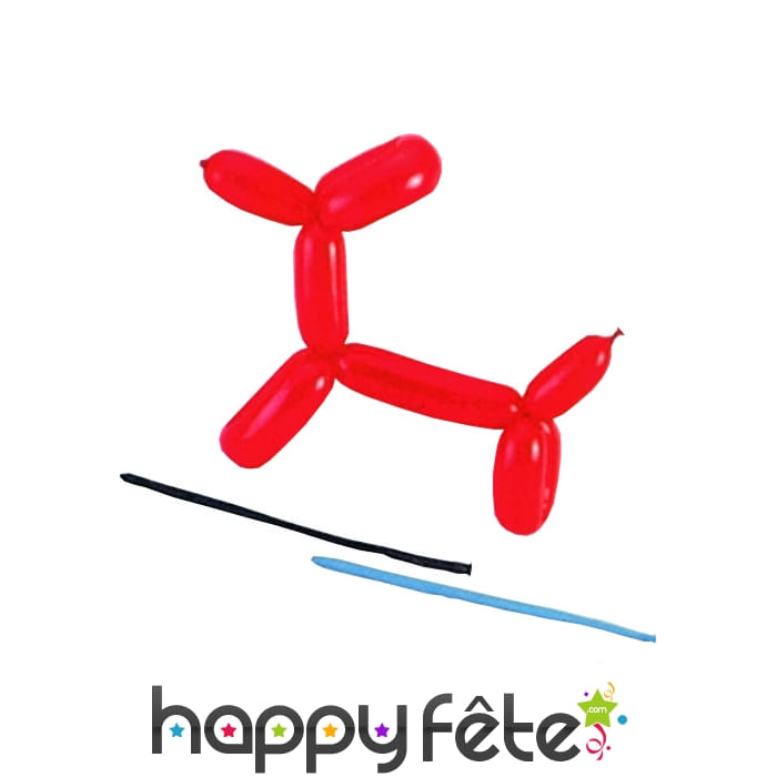 Sachets de 100 ballons a modeler