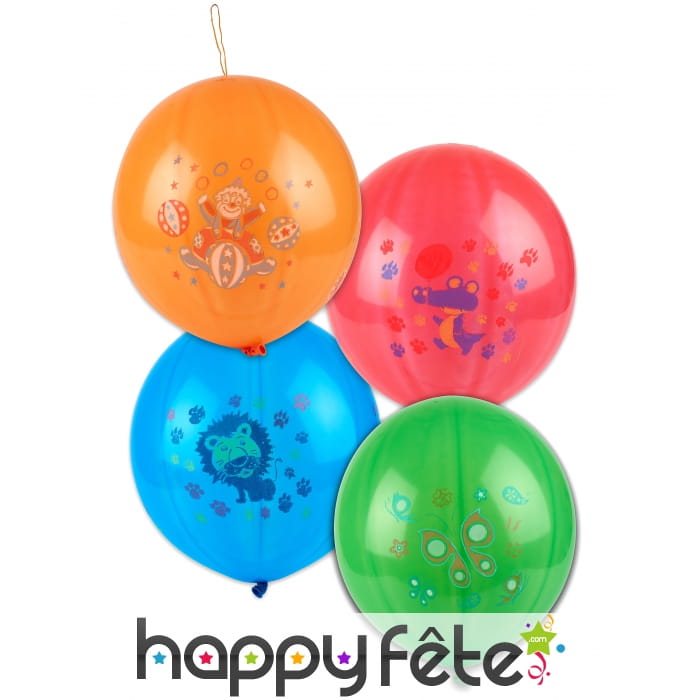 Sachet de 4 Ballons punch ball de 52 cm