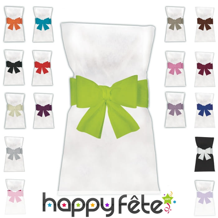 Sachet de 6 noeuds pour chaise intissée