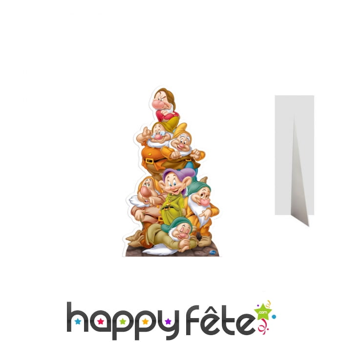 Silhouette des 7 nains de blanche neige