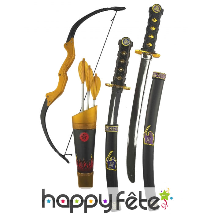 Set d'Armes Ninja pour enfant
