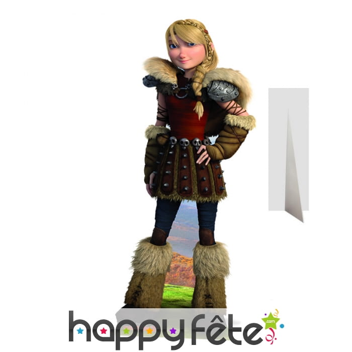 Silhouette de Astrid en carton, Dragon 2