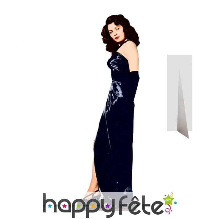 Silhouette de Ava Gardner en carton