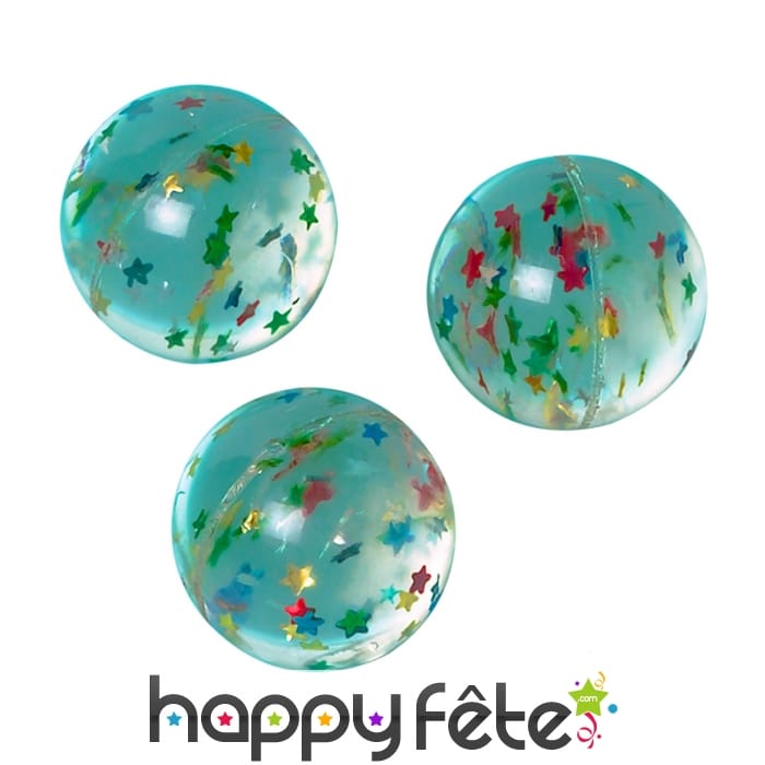 Sachet de balles magiques étoilées, 3,5cm
