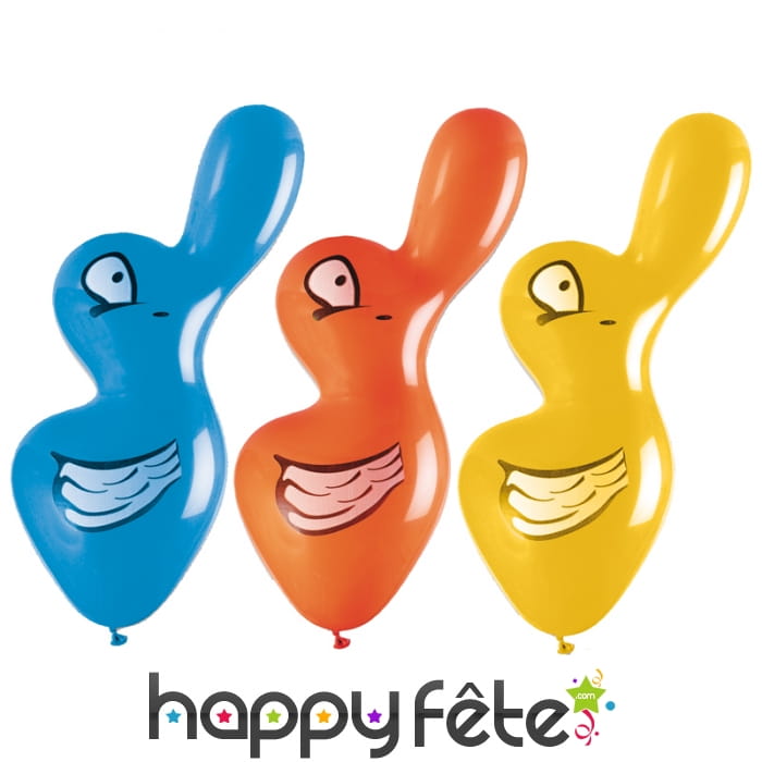 Sachet de ballons en forme d'oie