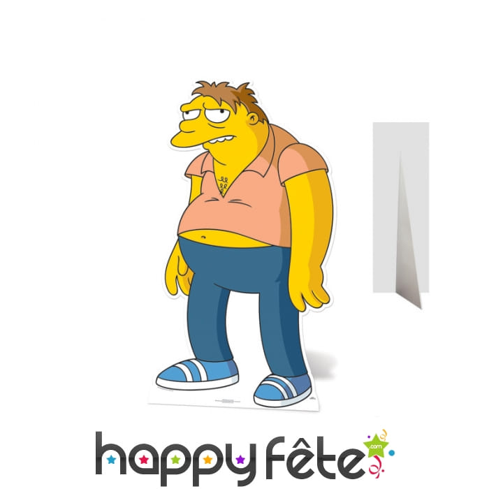 Silhouette de Barney en carton taille réelle