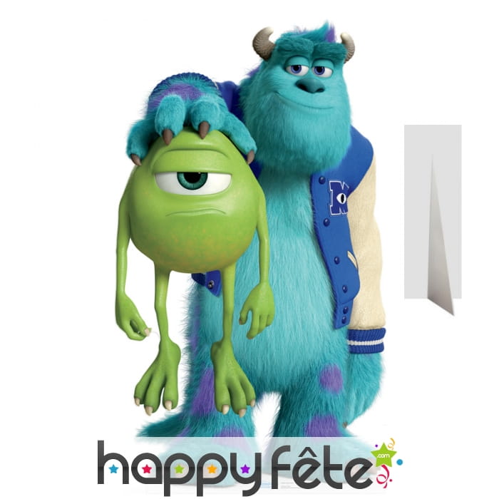 Silhouette de Bob et Sully en carton