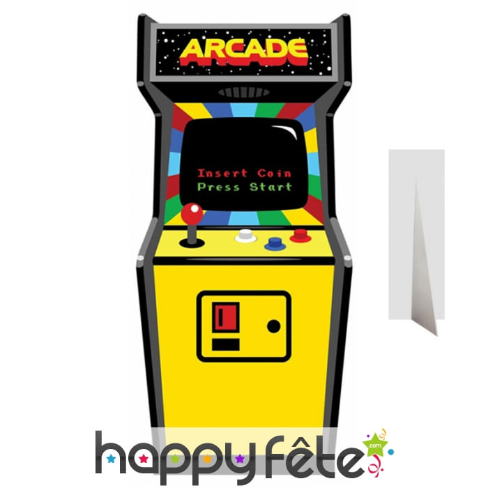 Silhouette de borne arcade old school