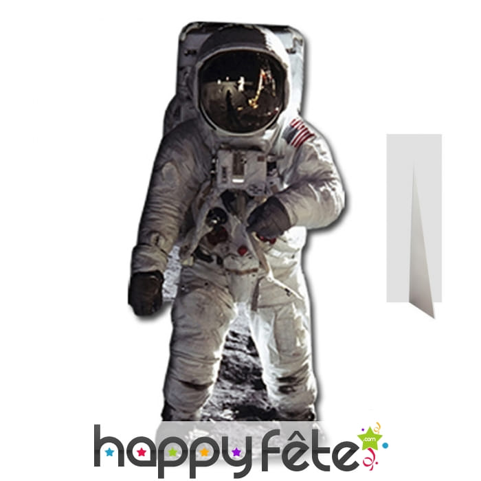 Silhouette de Buzz Aldrin Astronaute