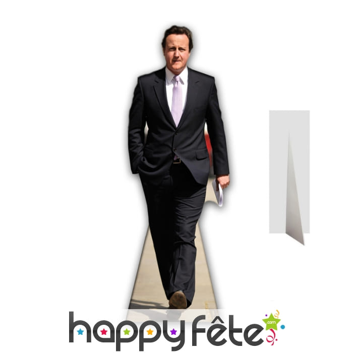 Silhouette David Cameron taille réelle