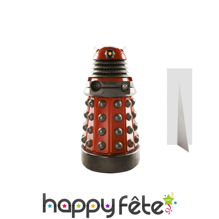 Silhouette de Dalek le drône rouge, Doctor who