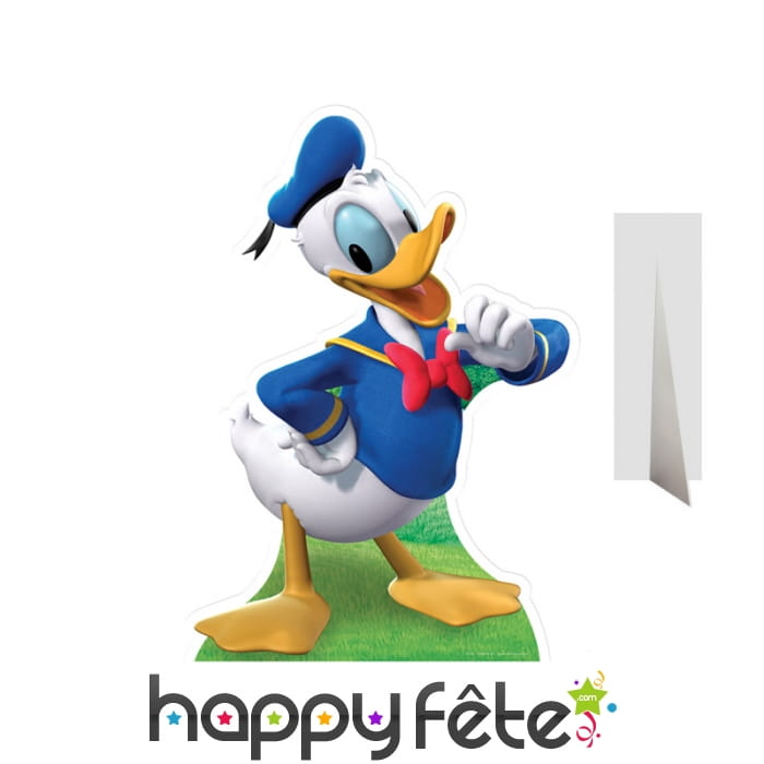 Silhouette de Donald duck en carton
