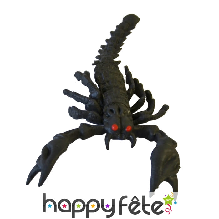 Scorpion décoratif en plastique