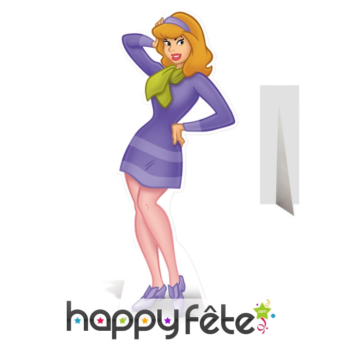 Silhouette Daphné en carton plat, Scooby Doo