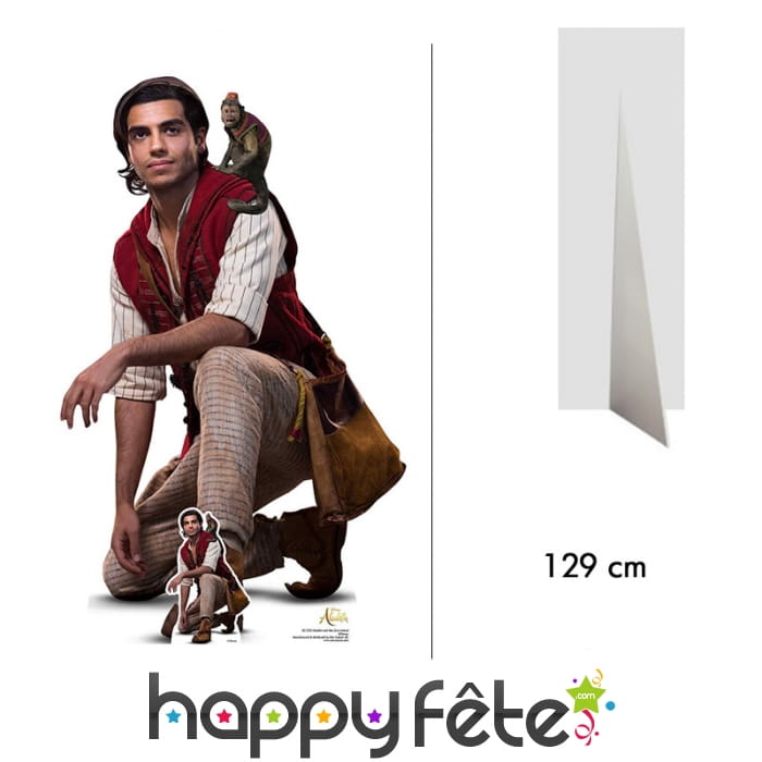 Silhouette du film Aladdin avec Abu taille réelle