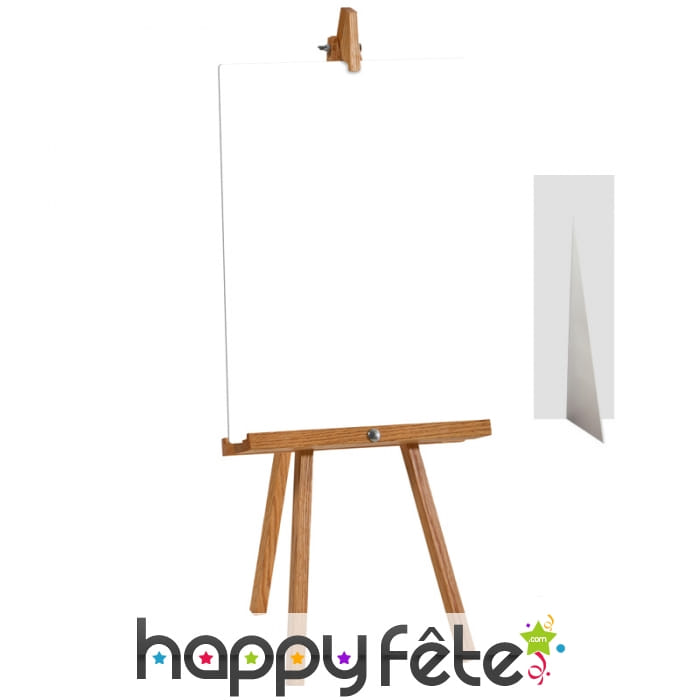 Silhouette de grand tableau plat à poser