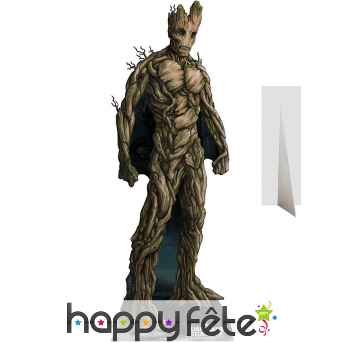 Silhouette de Groot, marvel, en carton