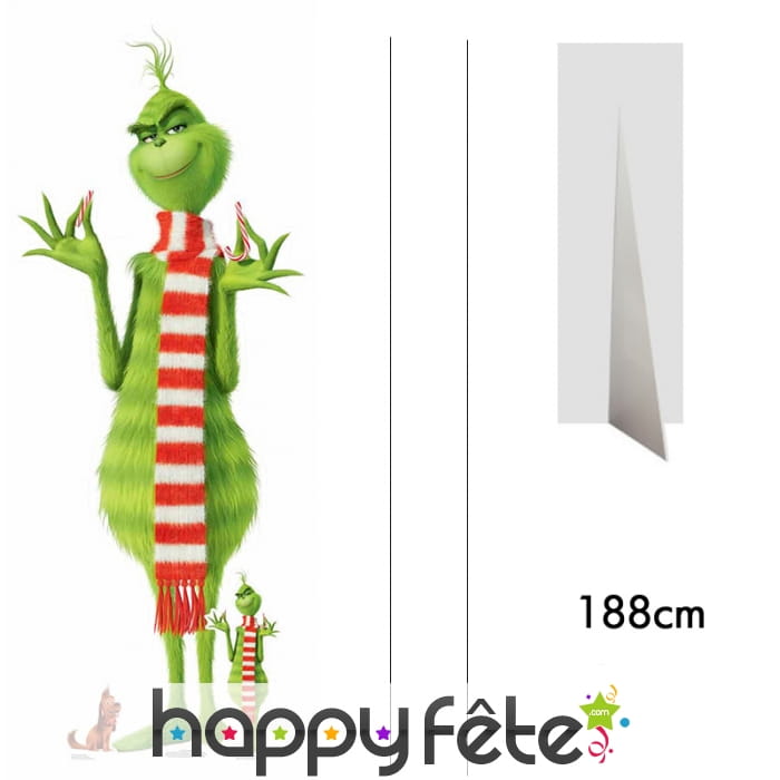 Silhouette du Grinch, taille réelle